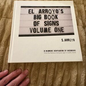 El Arroyo's Big Book of Signs Volume One - Cream